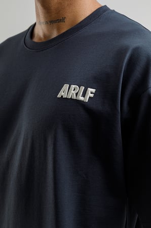 Airlife Better Self Geniş Kesim Erkek Tişörtü Lacivert