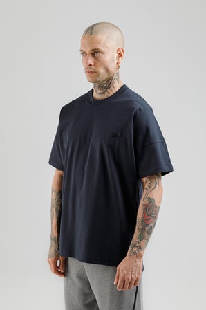 Airlife Sportswear Rahat Kesim Erkek Tişörtü Lacivert