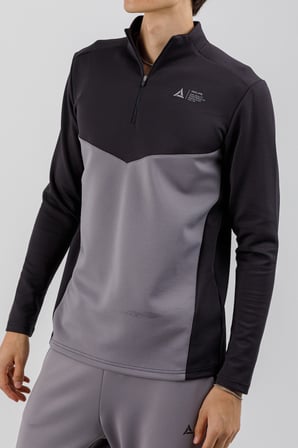 Airlife Sportswear Erkek Dik Yakalı ve Yarım Fermuarlı Sporcu Üstü Lacivert