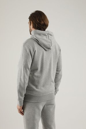 Airlife Sportswear Erkek Kapüşonlu Fermuarlı Sweatshirt Gri