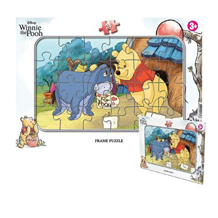 Çocuk Puzzle Winnie The Pooh Puzzle - 24 Parça