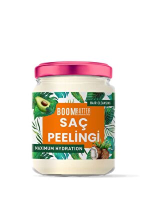 BOOM BUTTER Saç Kökü Güçlendirici Peelingi 190 ML