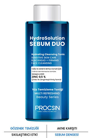 Hydrosolution Yağlı Ve Akneye Yönelik Ciltler Için Tonik 200 ml