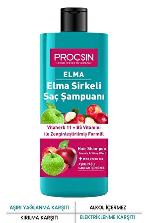 Procsin Elma Sirkesi Şampuanı 300 ML