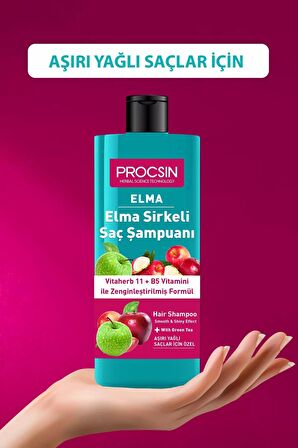 Procsin Elma Sirkesi Şampuanı 300 ML