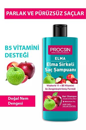 Procsin Elma Sirkesi Şampuanı 300 ML