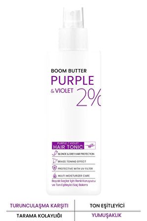 Renk ve Saç Yapısını Koruyucu Purple Mor Saç Toniği 150ML