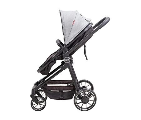 Baby2Go Lizbon Travel Sistem Bebek Arabası Açık Gri