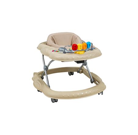 Baby2go 2384 Step Müzikli Yürüteç Kahve