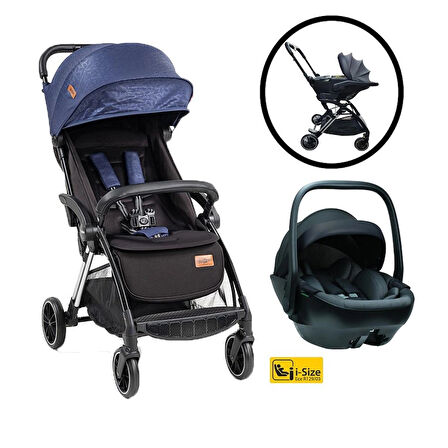 Baby2Go Tulipa Travel Set i-size/ Blue