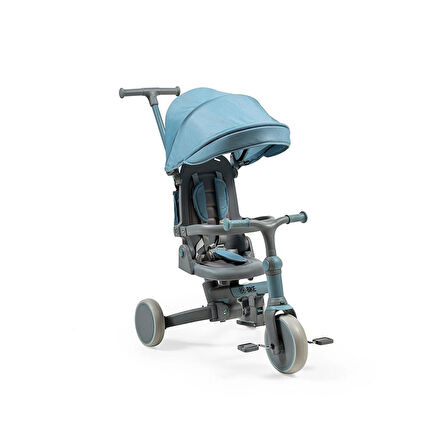 Baby2Go Go Bike Üç Tekerli Katlanabilir Bisiklet Mavi