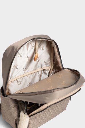 GO BAG ISABELLA VİZON ANNE BEBEK BAKIM ÇANTASI