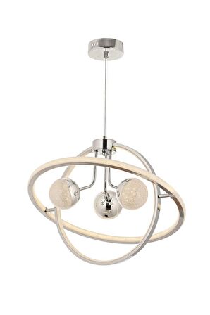 Eray Aydınlatma 166079-50 Krom Sarkıt Led Avize