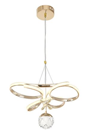 Eray Aydınlatma 2578-40 SR Led Gold Avize