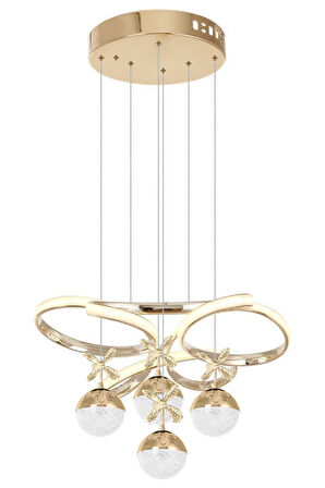 Eray Aydınlatma 9278-50 SR 4 Toplu Gold Led Avize