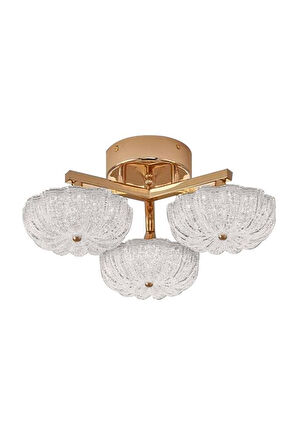 Eray Aydınlatma 6095-3 Sarı 3 Renk Led Avize
