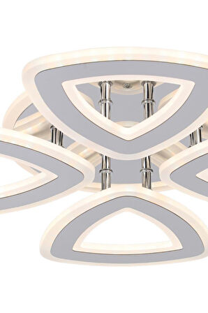 Eray Aydınlatma 3264-4 Krom Kumandalı Led Avize