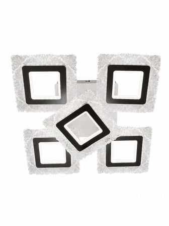 Eray Aydınlatma A016-4+1 Beyaz Dimmer Kumandalı Led Avize