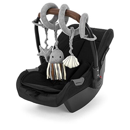 Wellgro Sarmal Puset, Bebek Arabası Oyuncağı Gri