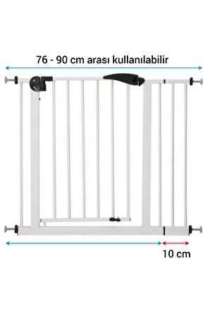 Wellgro Güvenlik Kapısı 76-90 cm Arası Kullanım İmkanı