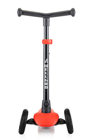 Wellgro Turbo 3 Tekerli Yükseklik Ayarlı Scooter, Kırmızı