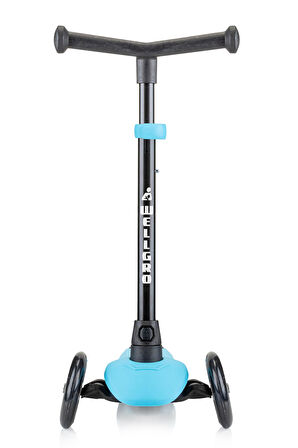 Wellgro Işıklı 3 Tekerli Yükseklik Ayarlı Scooter, Mavi