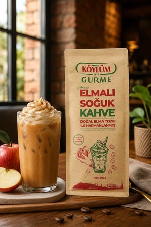 Köylüm Gurme Elmalı Soğuk Kahve 200 GR