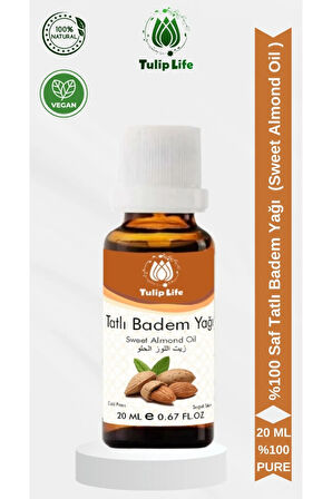 Tatlı Badem Yağı ( Sweet Almond Oil ) 20 ML