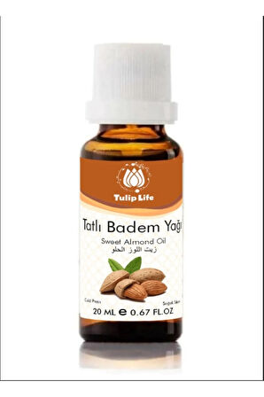 Tatlı Badem Yağı ( Sweet Almond Oil ) 20 ML