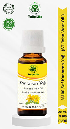 % 100 Saf ve Doğal Kantaron Yağı ( St. John's Wort Oil ) 20 ML