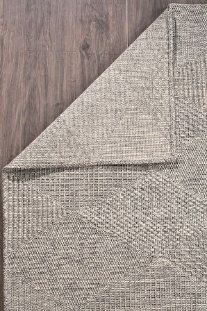 Rusticana 3104 Naturel Jüt Halı Modern Örme Yolluk Kilim