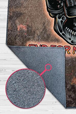 Homshtag Toplamak İçin Oyna Dokuma Tabanlı Yıkanabilir Kaymaz Gamer Halısı