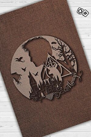 Homshtag Her Zaman Dokuma Tabanlı Yıkanabilir Kaymaz Harry Potter Film Halısı