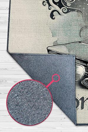 Homshtag Alohomora Dokuma Tabanlı Yıkanabilir Kaymaz Harry Potter Film Halısı