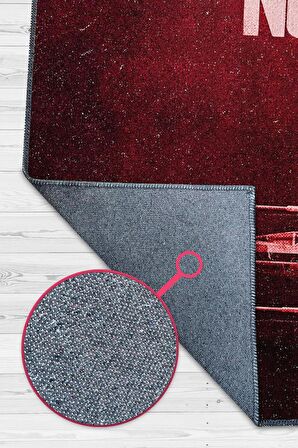 Homshtag Yap Ya Da Yapma Dokuma Tabanlı Yıkanabilir Kaymaz Star Wars Film Halısı