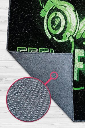 Homshtag Gücü Hisset Dokuma Tabanlı Yıkanabilir Kaymaz Star Wars Film Halısı