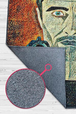 Homshtag Jesse Dokuma Tabanlı Yıkanabilir Breaking Bad Halısı