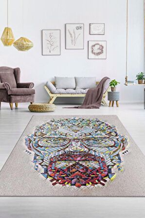 Homshtag Walterin Zihni Tabanlı Yıkanabilir Breaking Bad Halısı