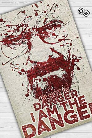 Homshtag Tehlikenin Ta Kendisi Tabanlı Yıkanabilir Breaking Bad Halısı