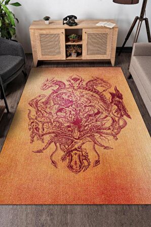 Homshtag Aileler Tabanlı Yıkanabilir Breaking Bad Halısı