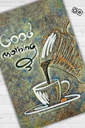 Homshtag Günaydın Pamuklu Dokuma Tabanlı Yıkanabilir Dekoratif Halı