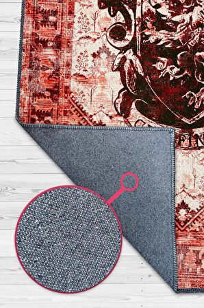 Homshtag Gryffindor Dokuma Tabanlı Yıkanabilir Kaymaz Haryy Potter Film Halısı