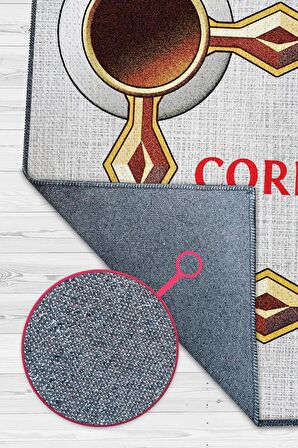 Homshtag En İyi Hasarlı Dokuma Tabanlı Yıkanabilir Path Of Exile Gamer Halısı