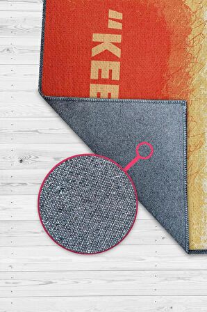Homshtag Uzak Dur, Renkli Keep-Off Halı, Soyut Desenli Oturma Odası Halısı, Gökkuşağı, Deniz, Sahil, Güneş Temalı Yazlık Halısı, Pamuklu Dokuma Tabanlı Yıkanabilir Dekoratif Home Salon Halısı
