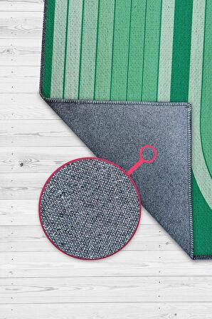 Homshtag Hayatın Virajları, Yeşil Halı, Soyut Desenli Yeşil Oturma odası Halısı, Gölgeli Modern Salon Halısı, Sade Çocuk halısı,Minimalist Mutfak Halısı,Pamuklu Dokuma Tabanlı Yıkanabilir Salon Halısı