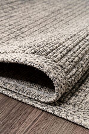Konfor Vlora 4766 Jüt Hasır Bukle Örme Kilim Yolluk