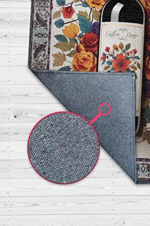 Homshtag Şarap Temalı İsimli Kişiye Özel İsim Yazılabilen 14 Şubat Seviliye Özel Halı Çiçekli Halı