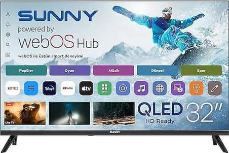 SUNNY TV SN32QHMLN-W02S 32" QLED WEBOS LED TV