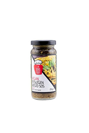 Jr. Sous Chef Vegan Fesleğen Pesto Sos 220 gr