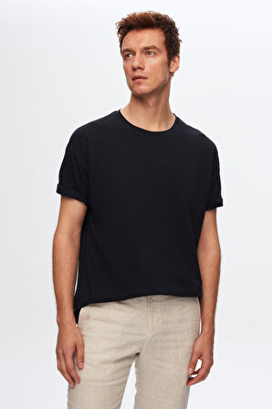 Ds Damat Comfort Lacivert %100 Pamuk T-Shirt 6HC14ORT02006 6HC14ORT02006
